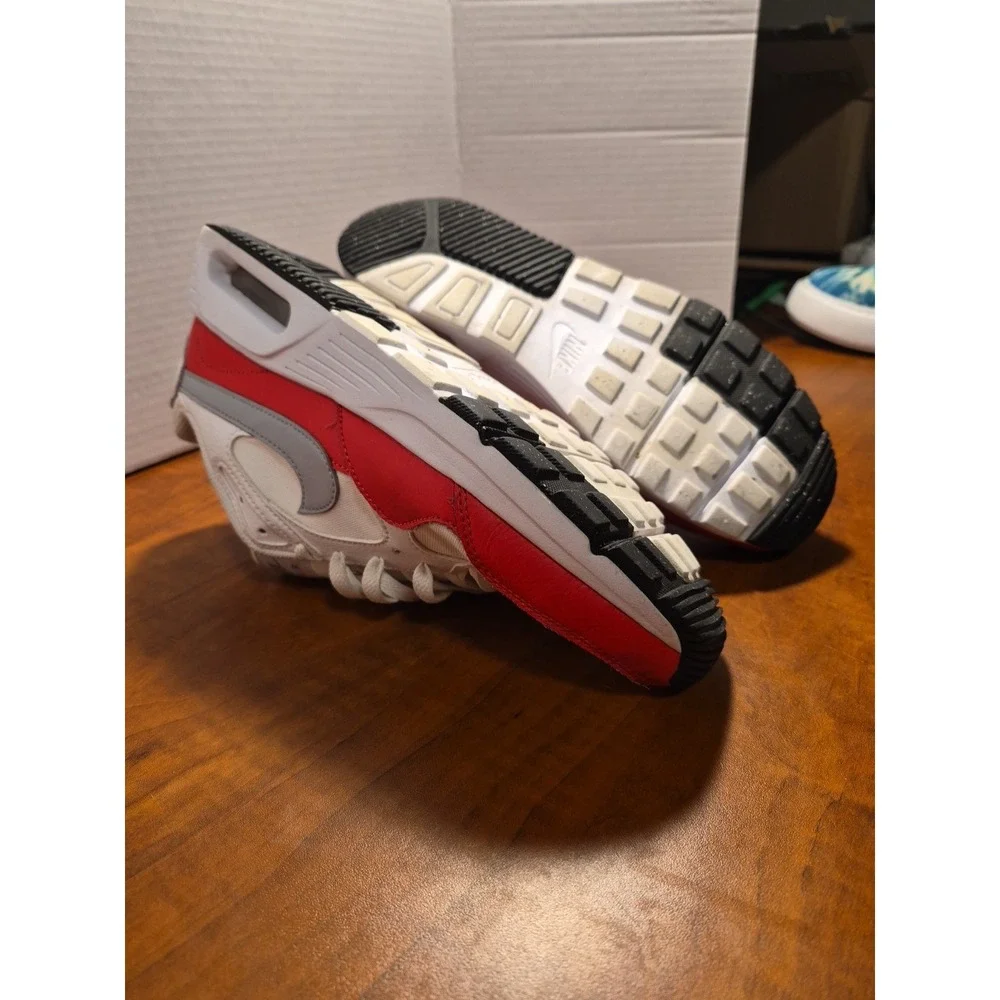 Nike Air Max SC Mens White University Red Photon Dust CW4555-103 Sneakers